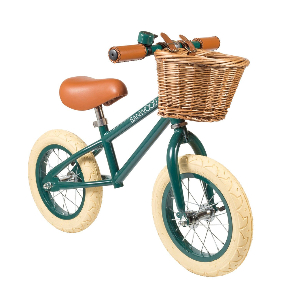 Banwood First Go Balance Bike - Dark Green Balance Bike Banwood