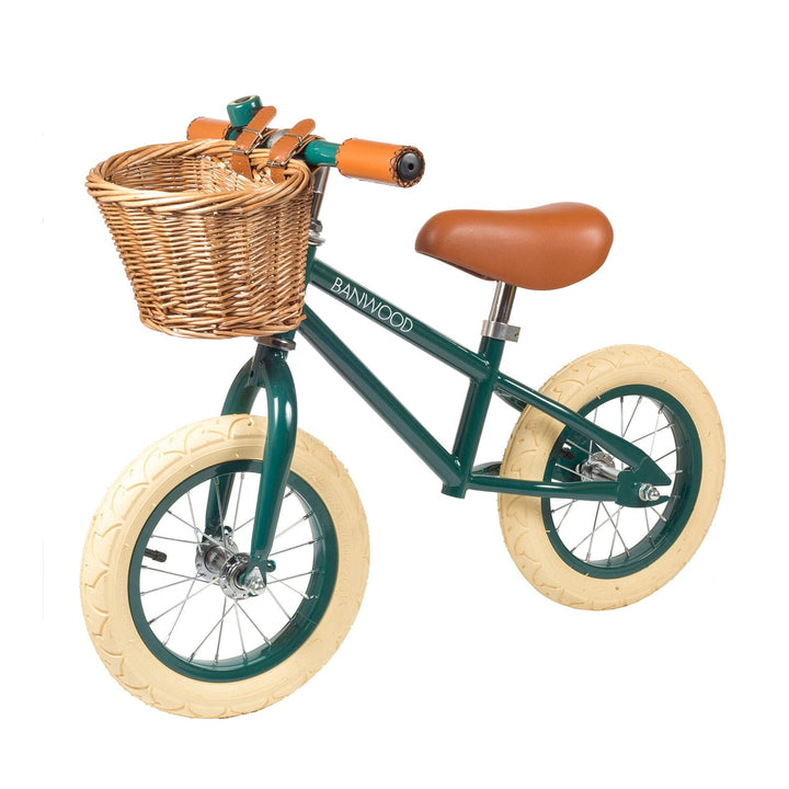 Banwood First Go Balance Bike - Dark Green Balance Bike Banwood