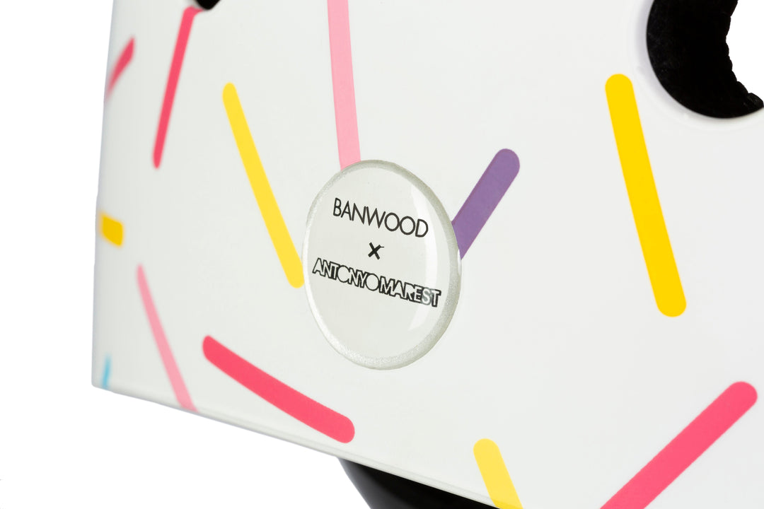 Banwood Marest Allegra White Helmet Bicycle Helmets Banwood