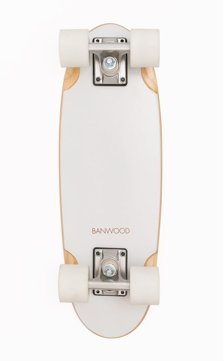 Banwood White Skateboard Skateboard Banwood