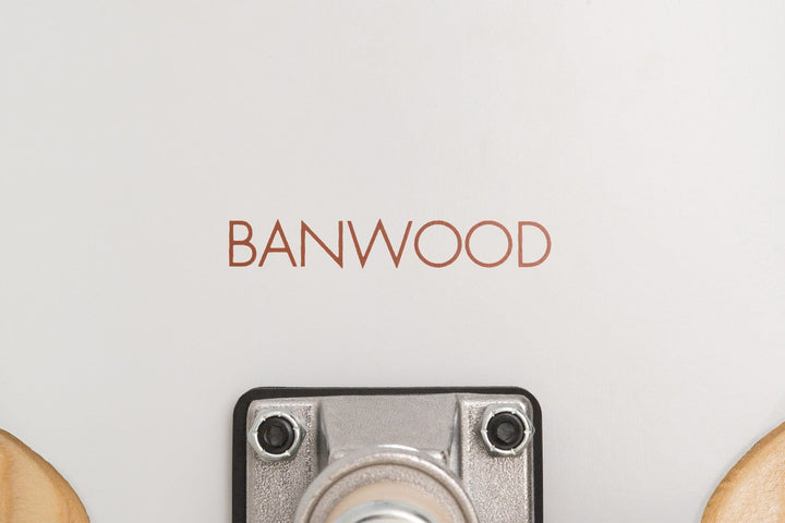 Banwood White Skateboard Skateboard Banwood