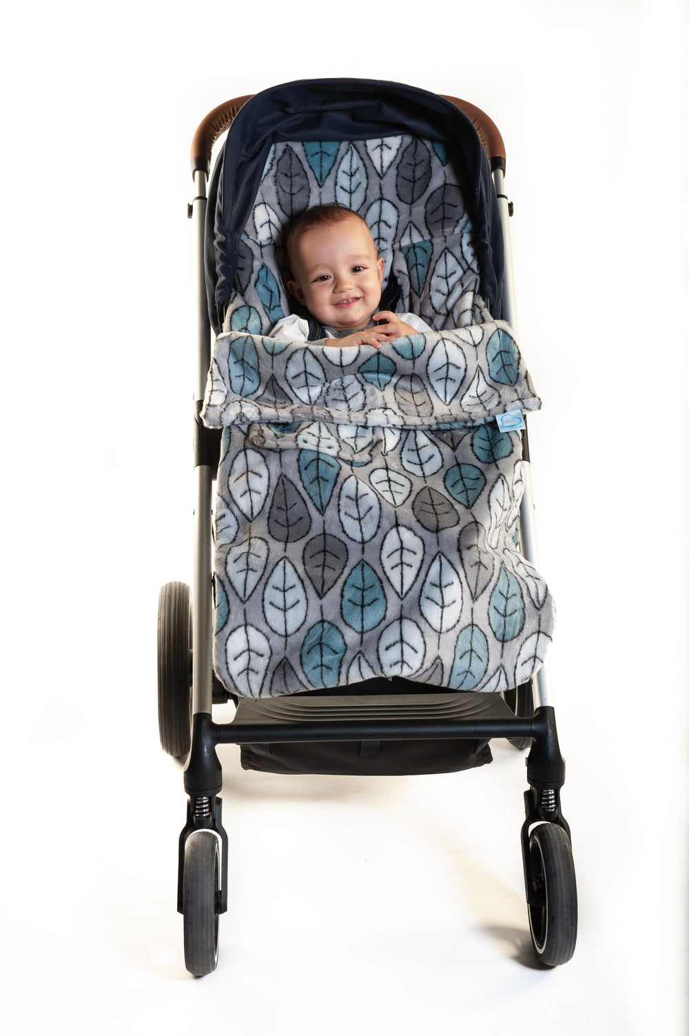 Buggysnuggle Autumn Leaves Snuggle Fur Baby Stroller Accessories Buggysnuggle