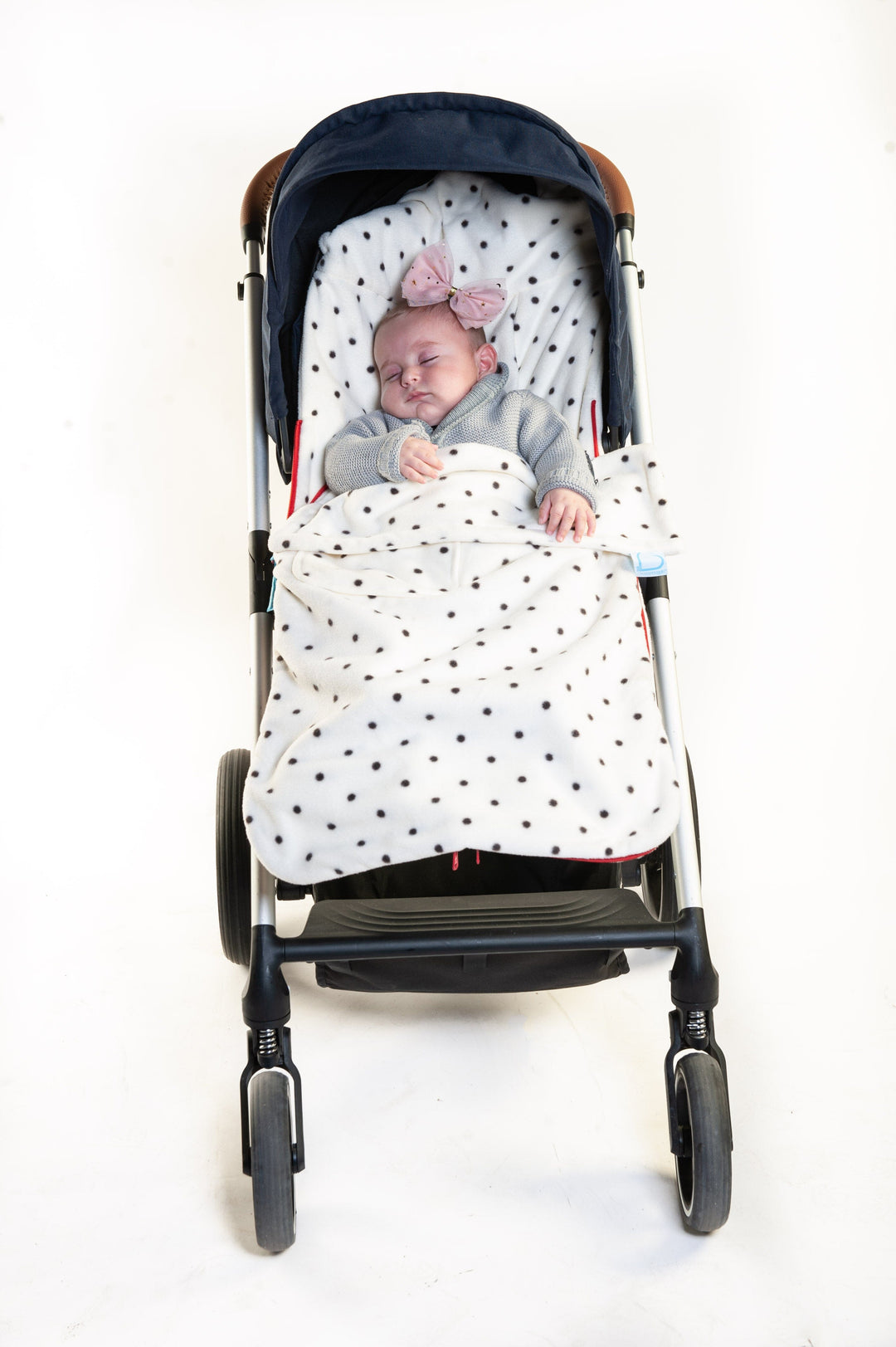 Buggysnuggle Cookies n Cream Snuggle Fleece Baby Stroller Accessories Buggysnuggle