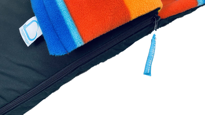 Buggysnuggle Explorer Rainbow Extreme Fleece Baby Stroller Accessories Buggysnuggle