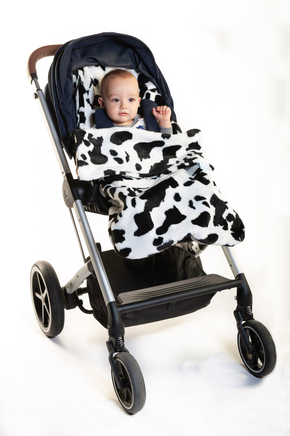 Buggysnuggle Moo Snuggle Fur Baby Stroller Accessories Buggysnuggle