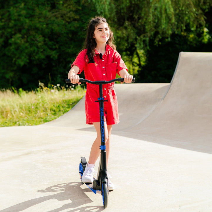 Deep Blue - Big 2 Wheel Scooter Big Wheeler BOLDCUBE Scooters