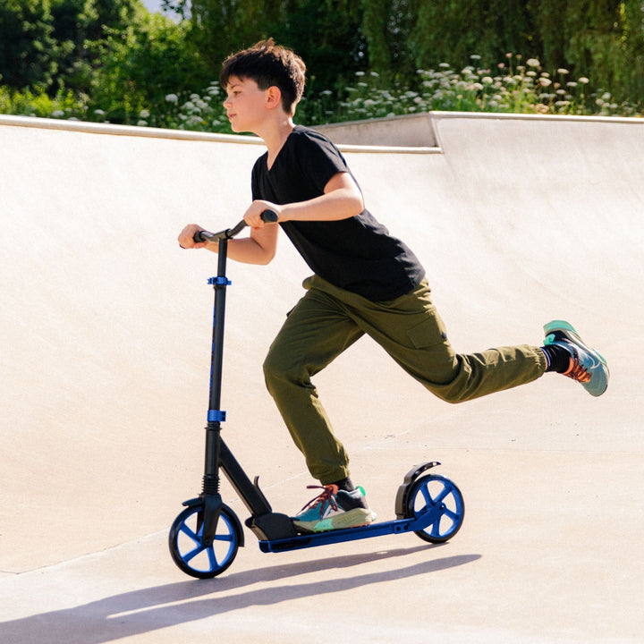 Deep Blue - Big 2 Wheel Scooter Big Wheeler BOLDCUBE Scooters