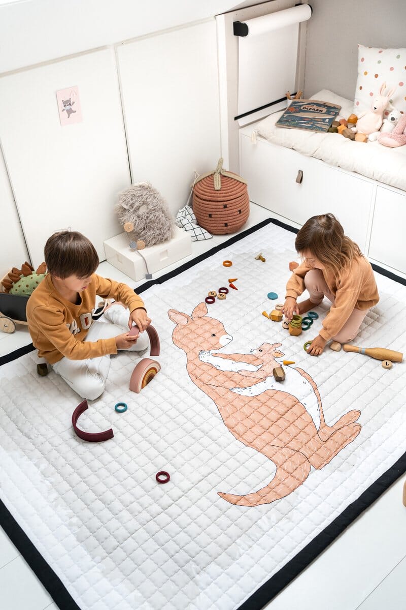 Kangaroo and Baby Playmat Play Mats Love By Lily