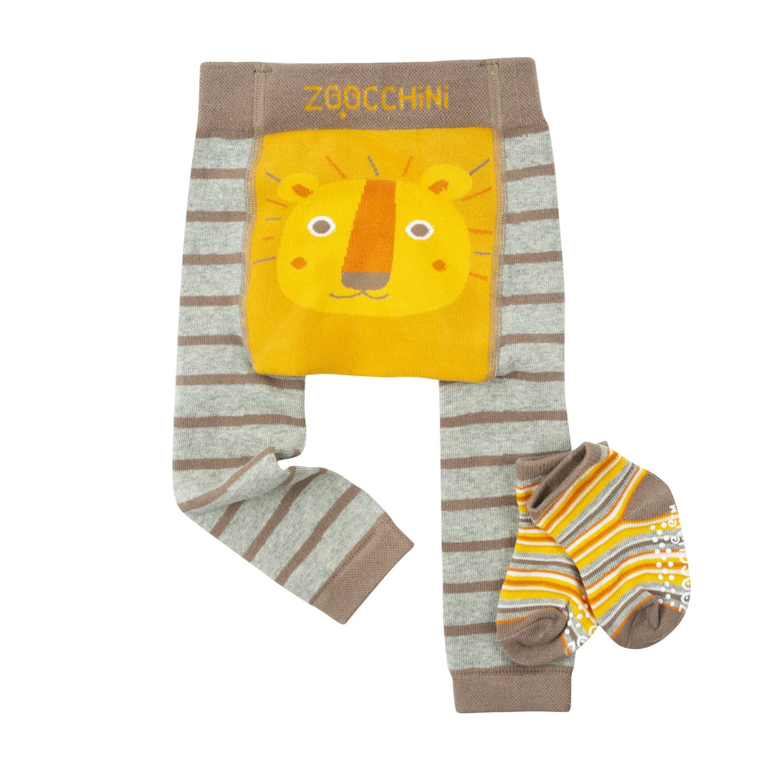 Leo The Lion Baby Legging & Socks Set Baby & Toddler Socks & Tights Zoocchini