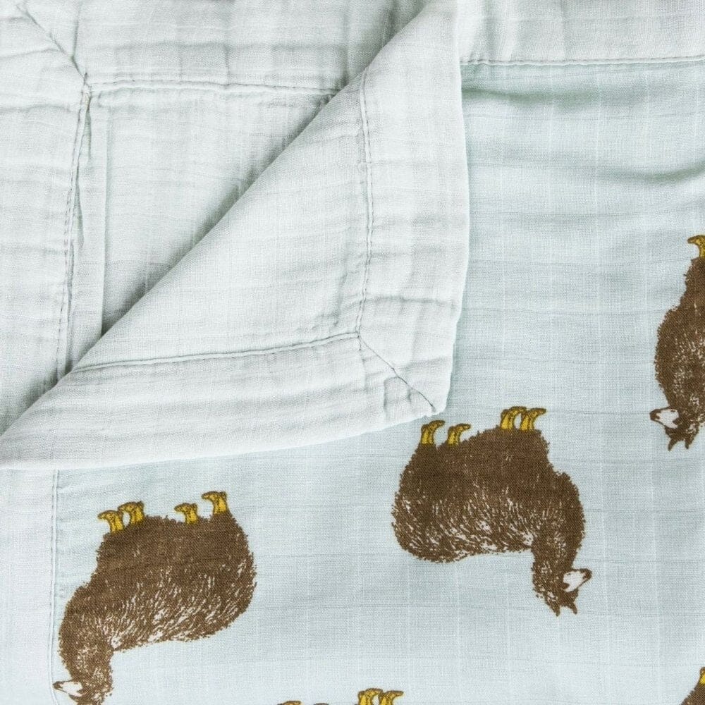 Llama 4 Layer Blanket Swaddling Blankets Love Mom