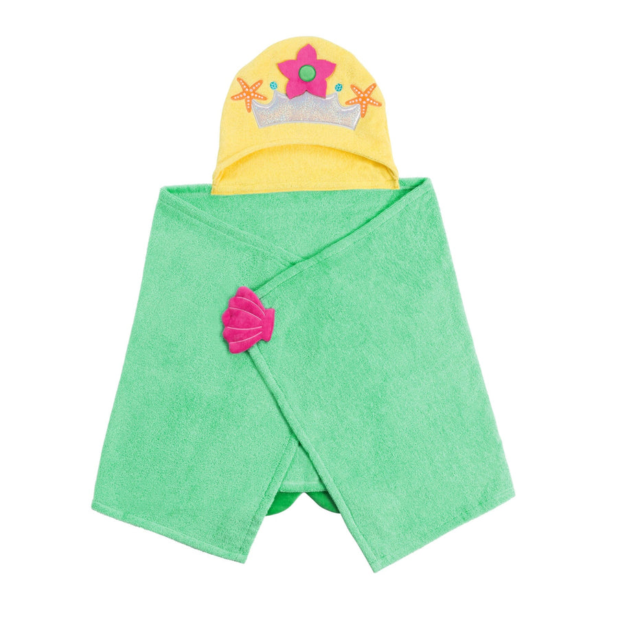 Marietta the Mermaid Luxury Towel with Hood Baby & Toddler Swimwear Zoocchini