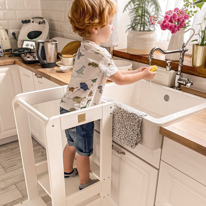 MeowBaby Kitchen Helper Learning Tower Kitchen Helper MeowBaby