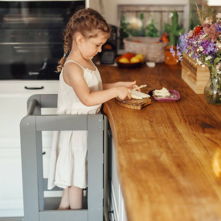 MeowBaby Kitchen Helper Learning Tower Kitchen Helper MeowBaby