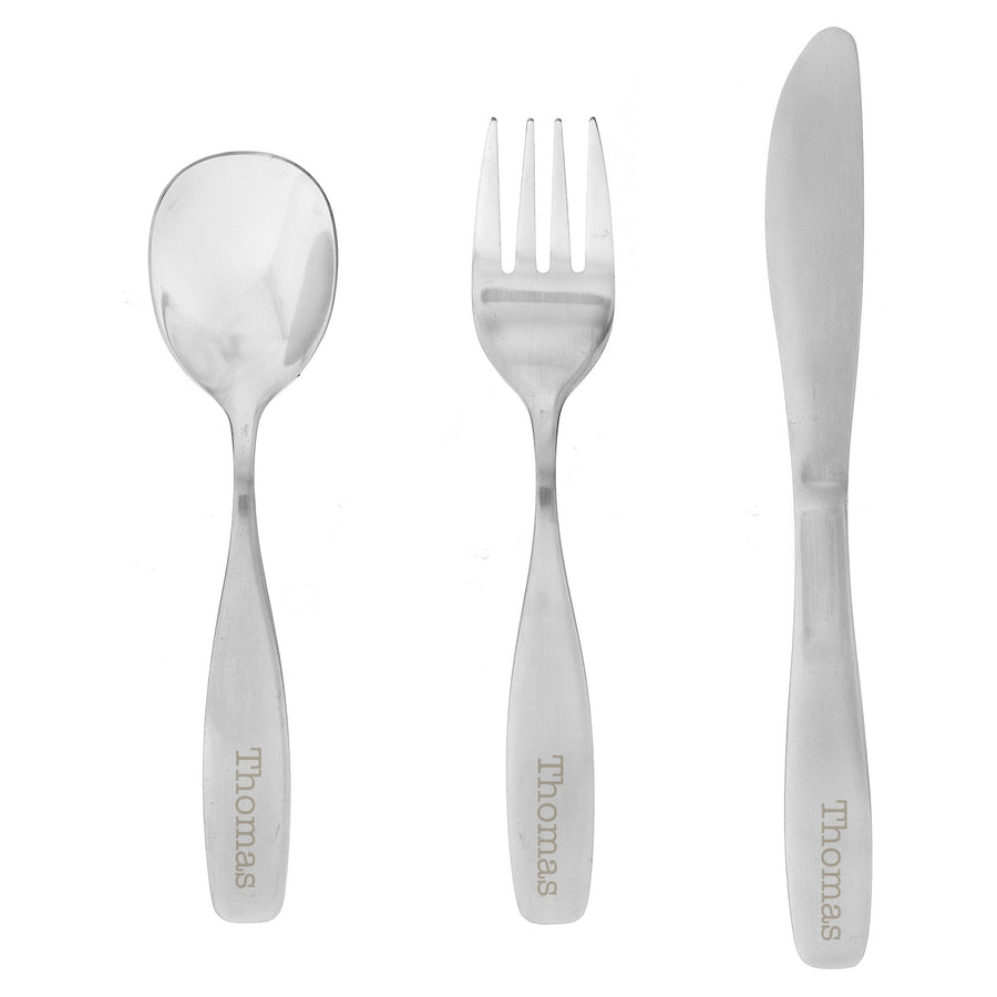 Personalised 3 Piece Cutlery Set Flatware Sets Mini Bee