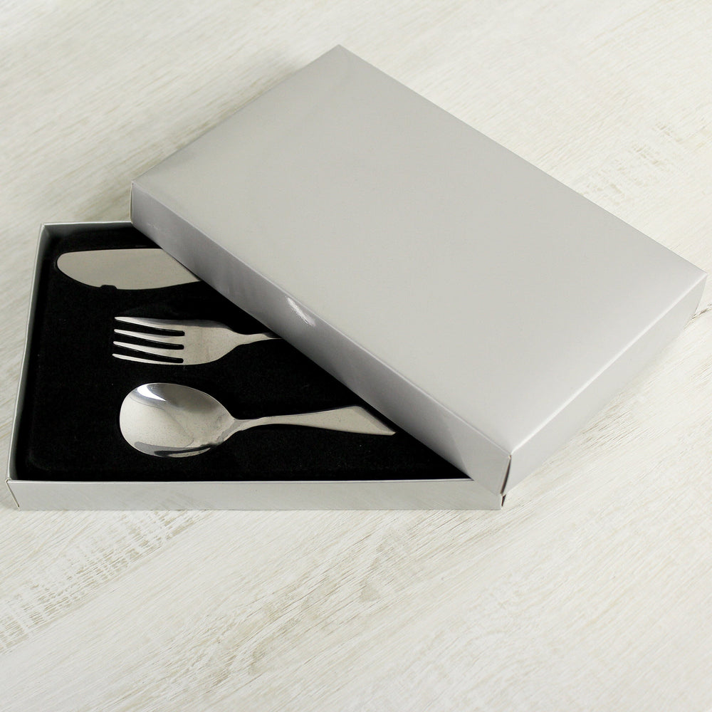 Personalised 3 Piece Dinosaur Cutlery Set Flatware Sets Mini Bee