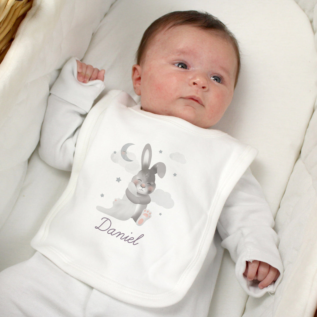 Personalised Baby Bunny Bib Bibs Mini Bee
