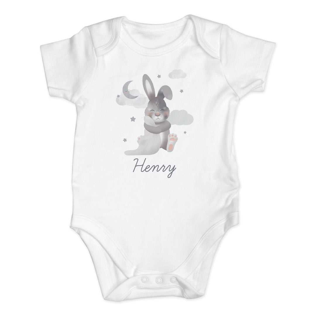 Personalised Baby Bunny Vest Baby One-Pieces Mini Bee