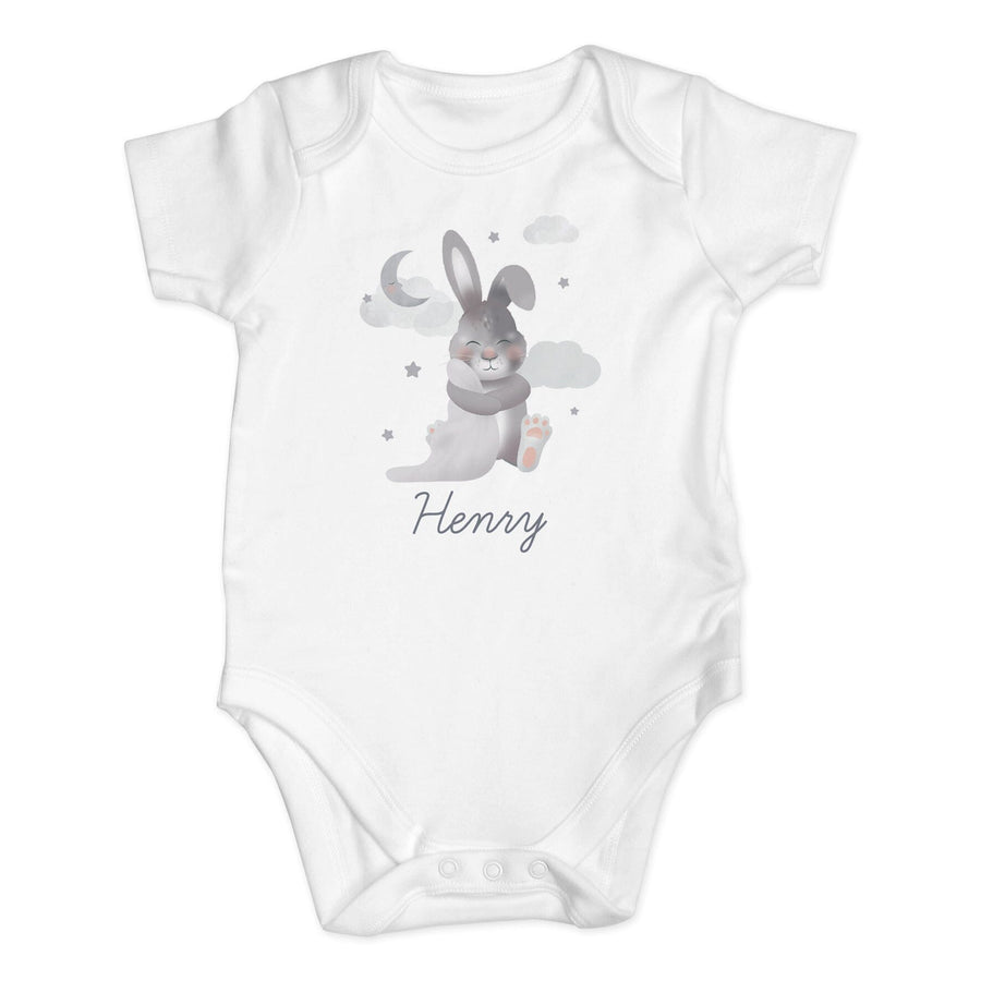 Personalised Baby Bunny Vest Baby One-Pieces Mini Bee