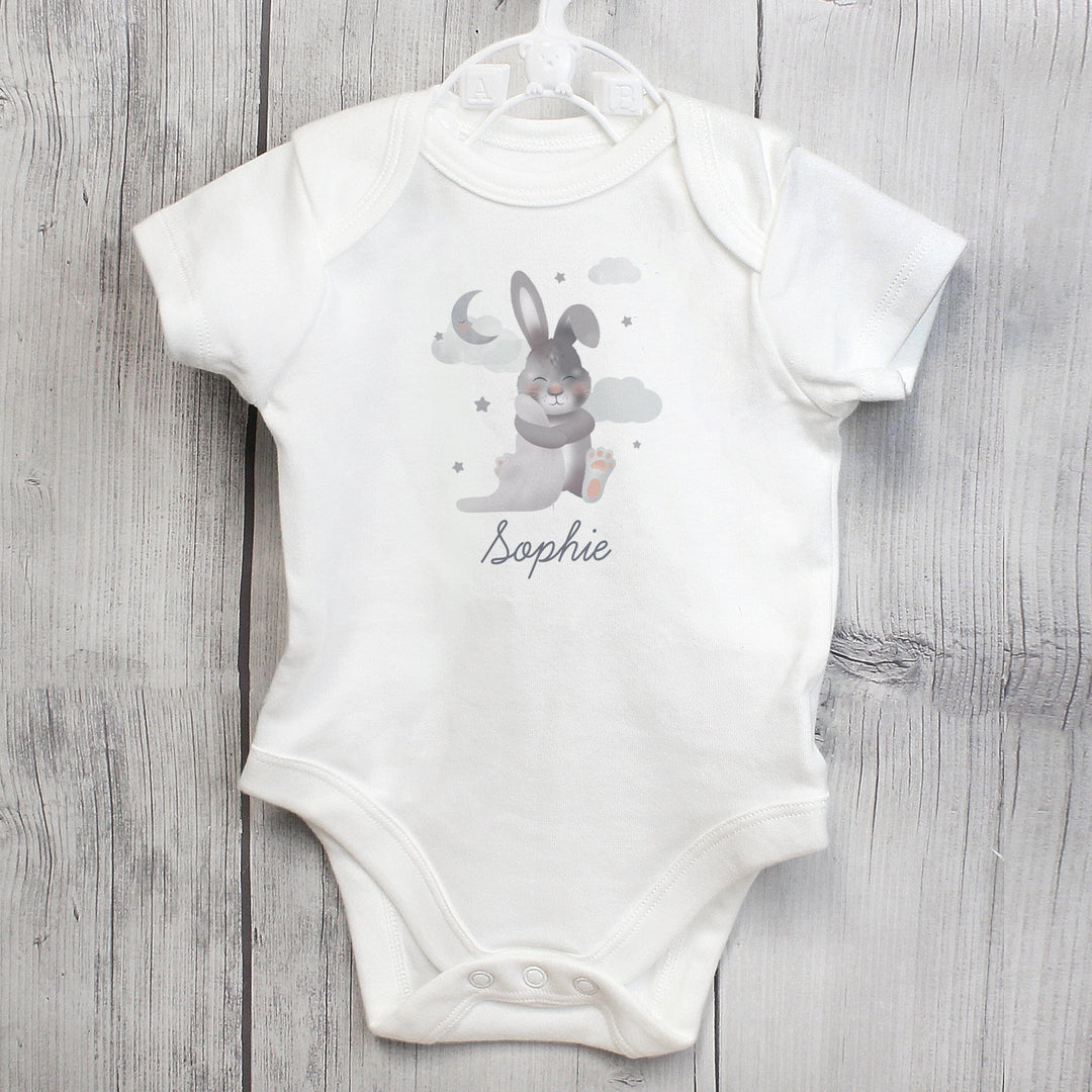 Personalised Baby Bunny Vest Baby One-Pieces Mini Bee