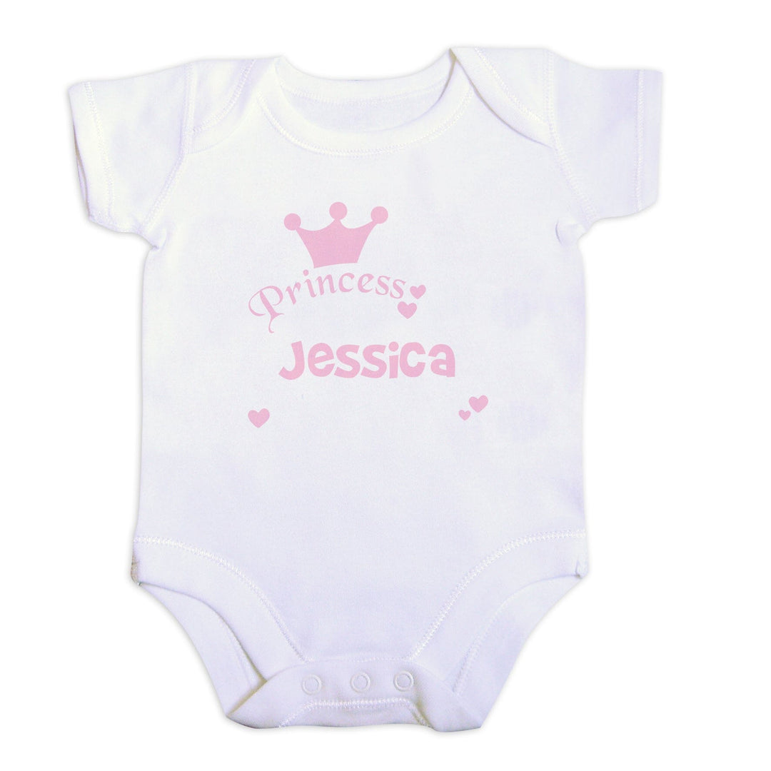Personalised Princess Baby Vest Baby One-Pieces Mini Bee