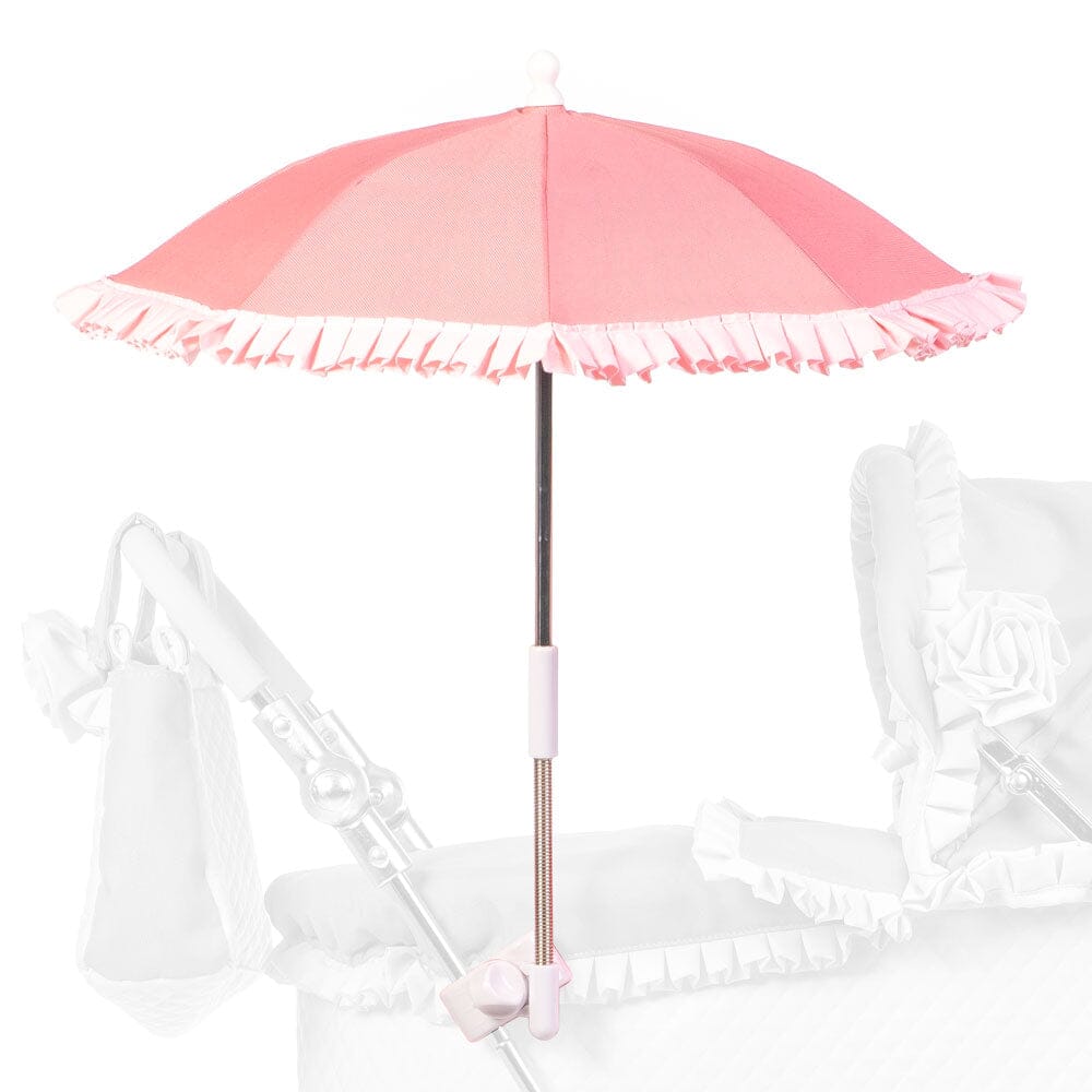 Roma Annie Dolls Pink Parasol Dolls Pram Accessories Roma