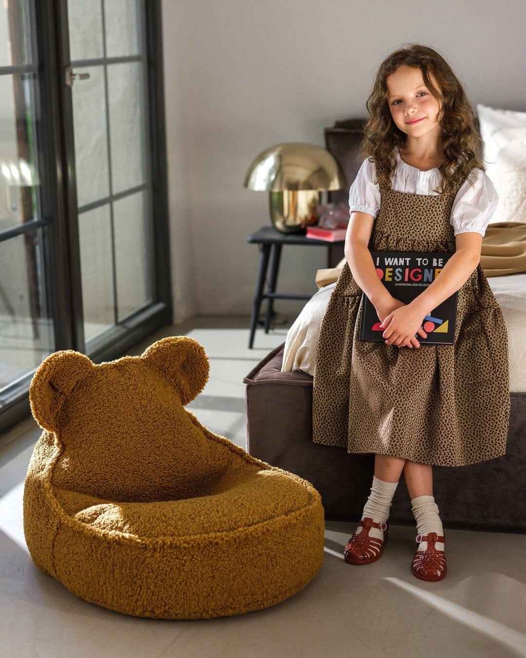 Wigiwama Maple Bear Beanbag Chair Bean Bag Chair Wigiwama