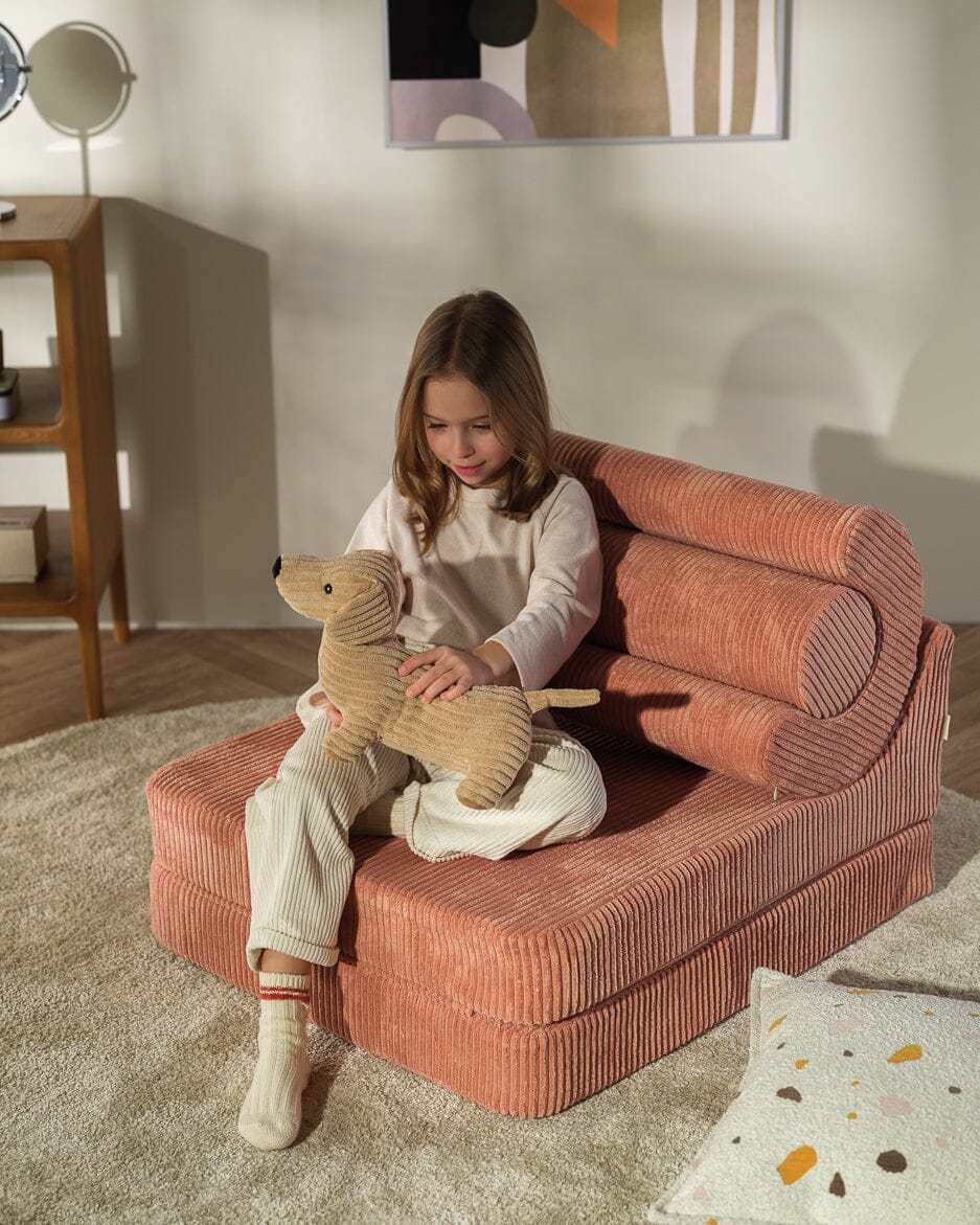 Wigiwama Pink Mousse Flipster Floor Chairs Wigiwama
