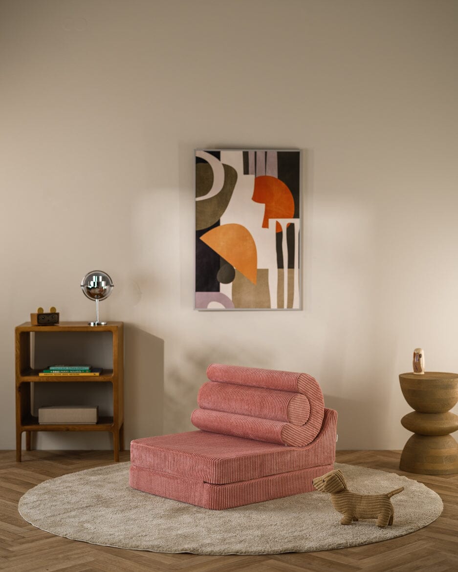 Wigiwama Pink Mousse Flipster Floor Chairs Wigiwama