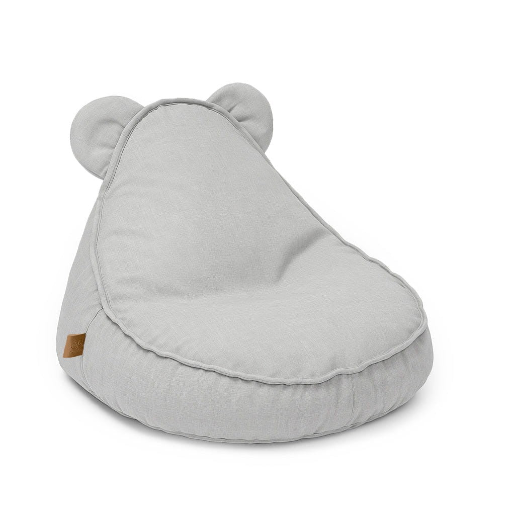 MeowBaby Outzy Teddy Sako Bag in FeatherFog Gray — children&