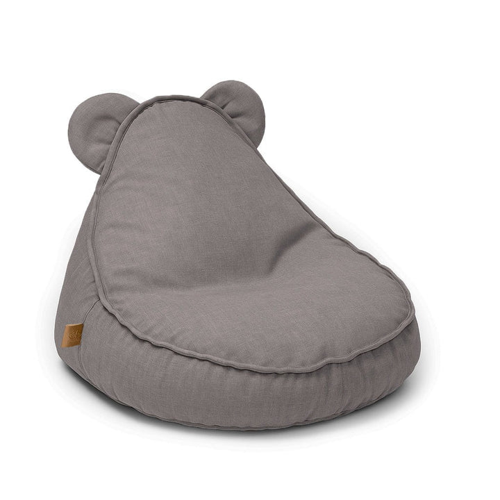 MeowBaby Outzy Teddy Sako Bag in Drift Dlay Taupe — MeowBaby kids bean bag