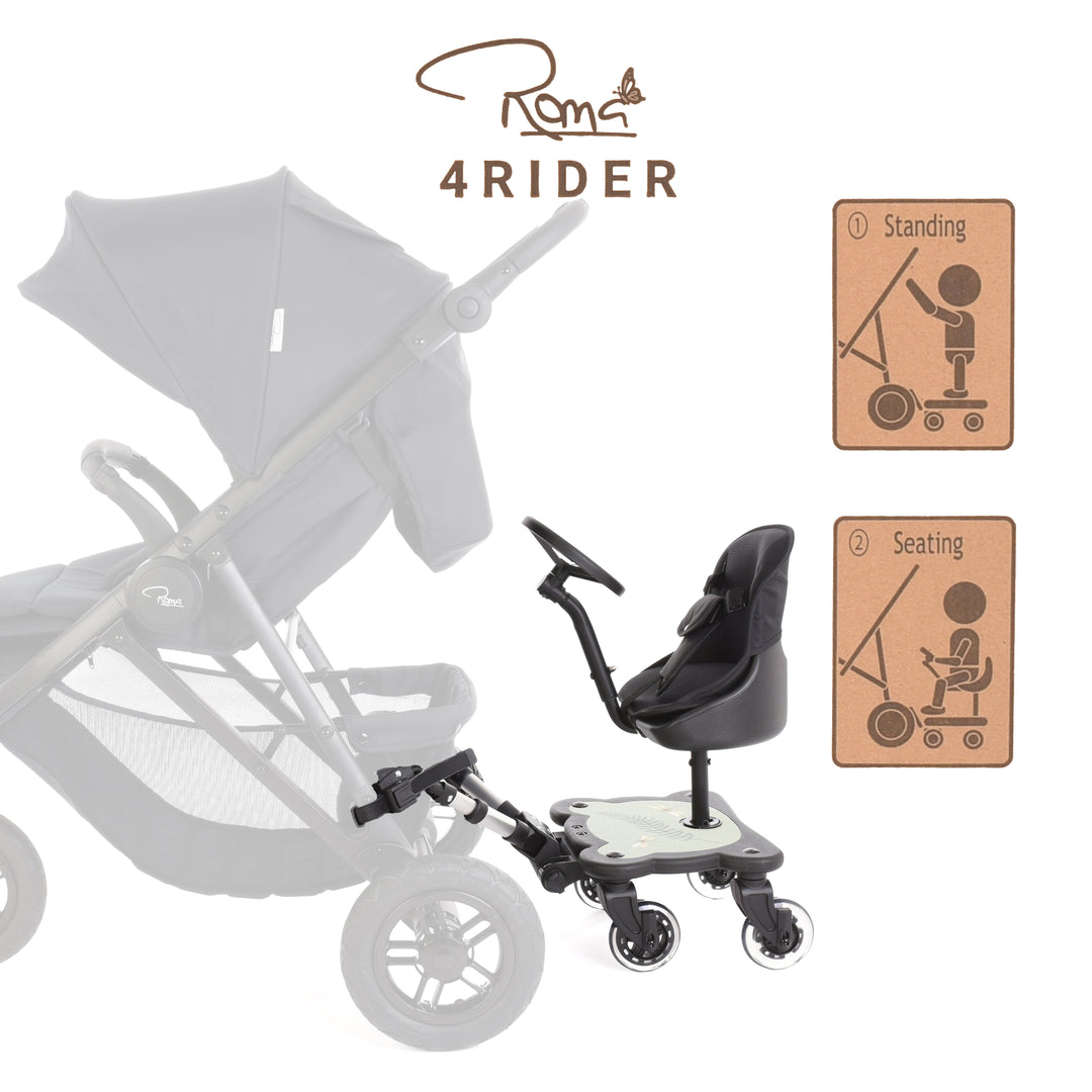Roma 4 Rider - RHS Fern - detail photo