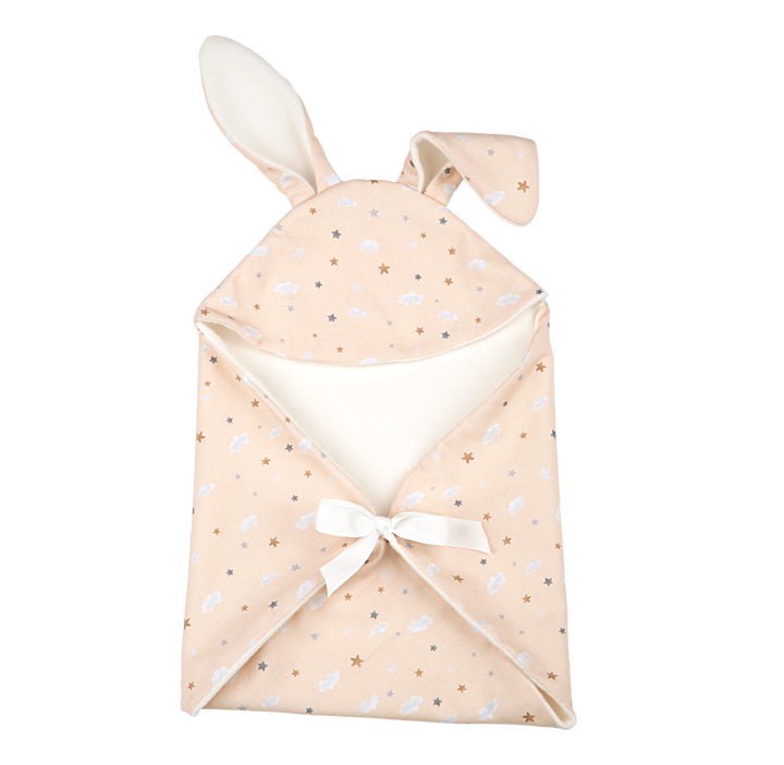 Arias Elegance Bunny Doll with Blanket and Dummy, Beige, 30cm, supplier gallery view 3
