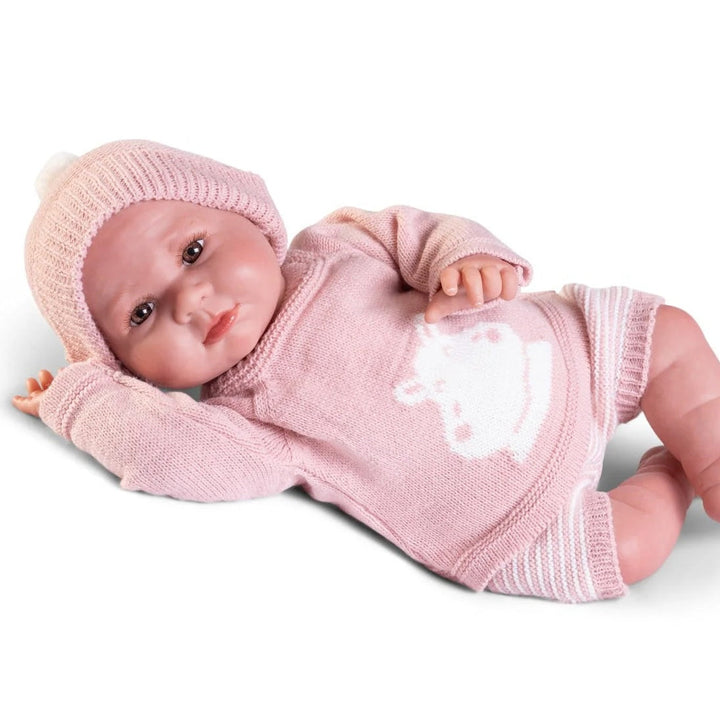 Antonio Juan Luca Lifelike Reborn Doll, 42cm, product photo on white background