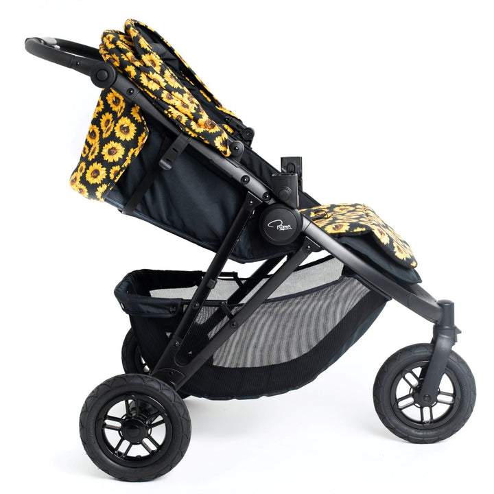 Roma Atlas chassis fitted with newborn car seat adaptors