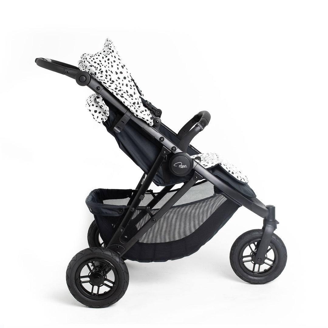 Roma Atlas Dalmatian side profile showing lockable front wheel