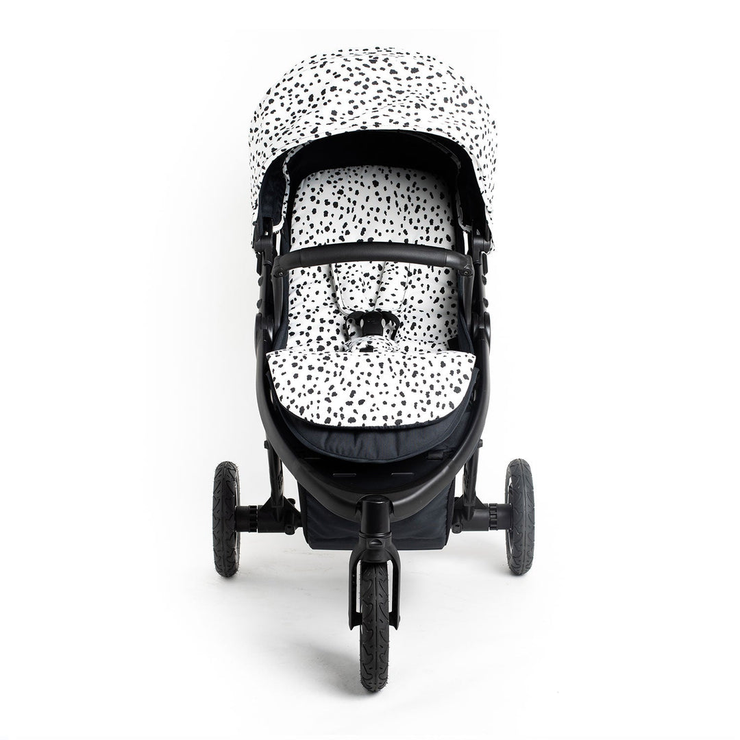 Roma Atlas Dalmatian reversible seat liner close-up