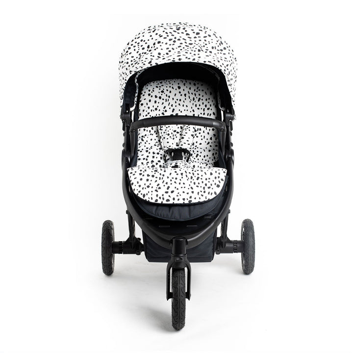 Roma Atlas Dalmatian reversible seat liner close-up