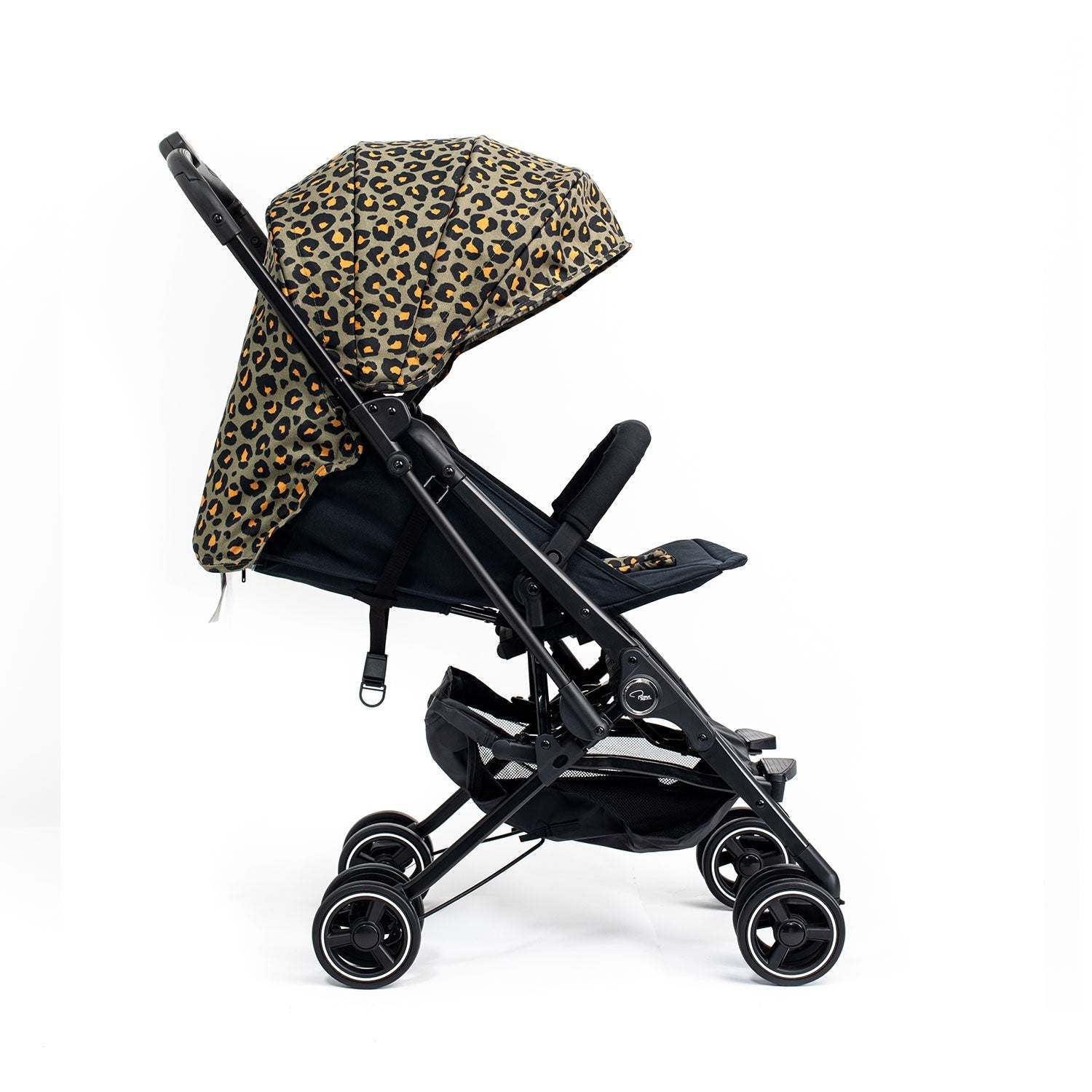 Roma Capsule³ Khaki Leopard side profile showing double wheels