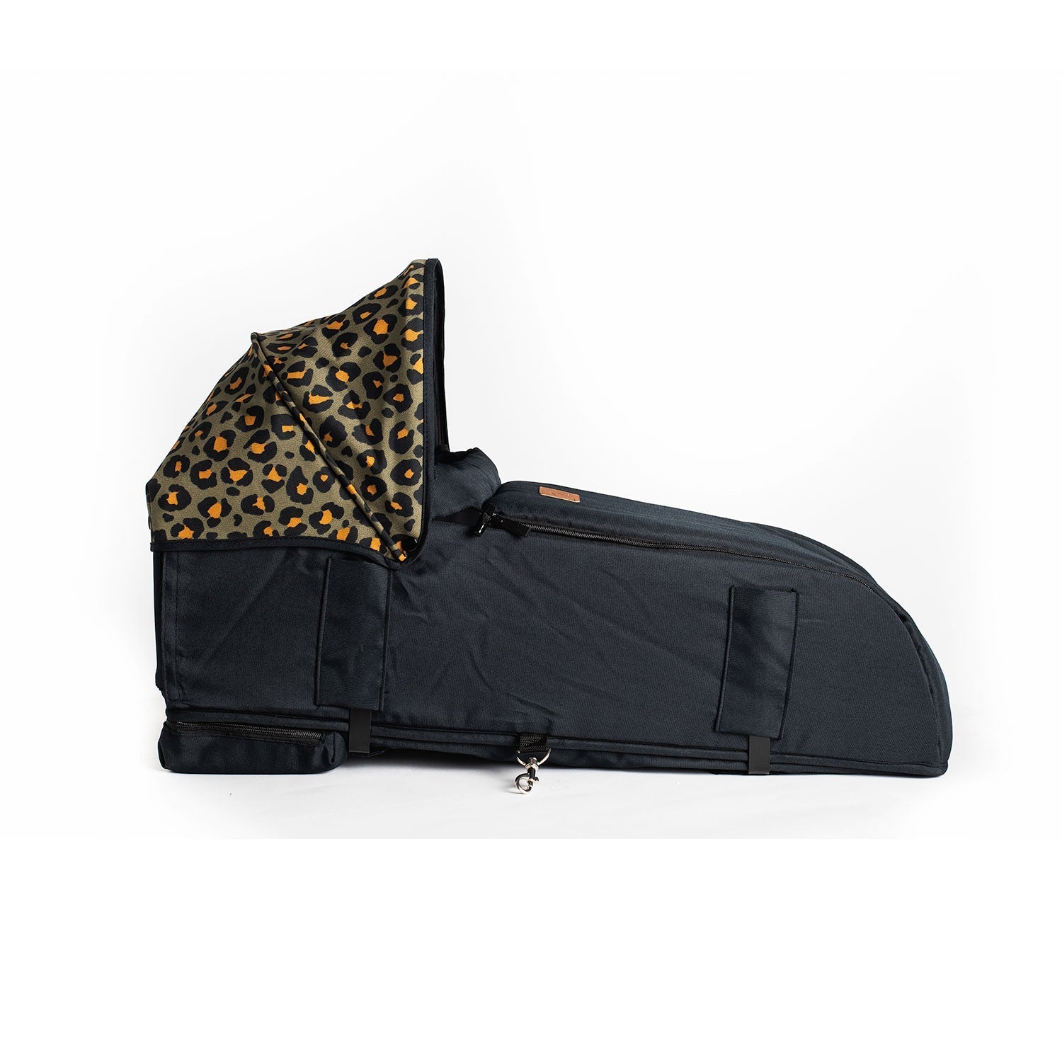 Roma Gemini 2 Carry Cot in Khaki Leopard