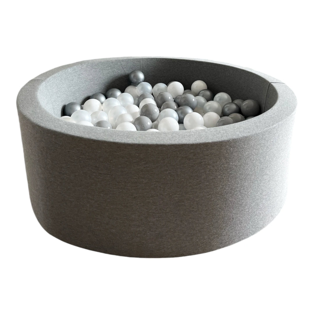 Monio for Kids Dark Grey Cotton Round Ball Pit