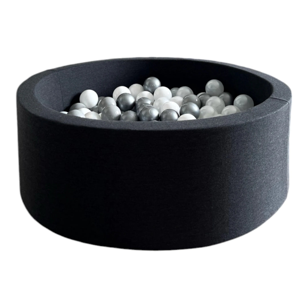 Monio for Kids Graphite Cotton Round Ball Pit