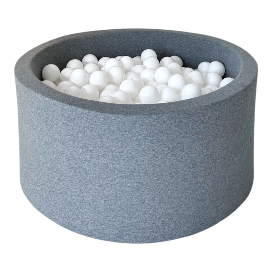 Monio for Kids Dark Grey Cotton Round Ball Pit