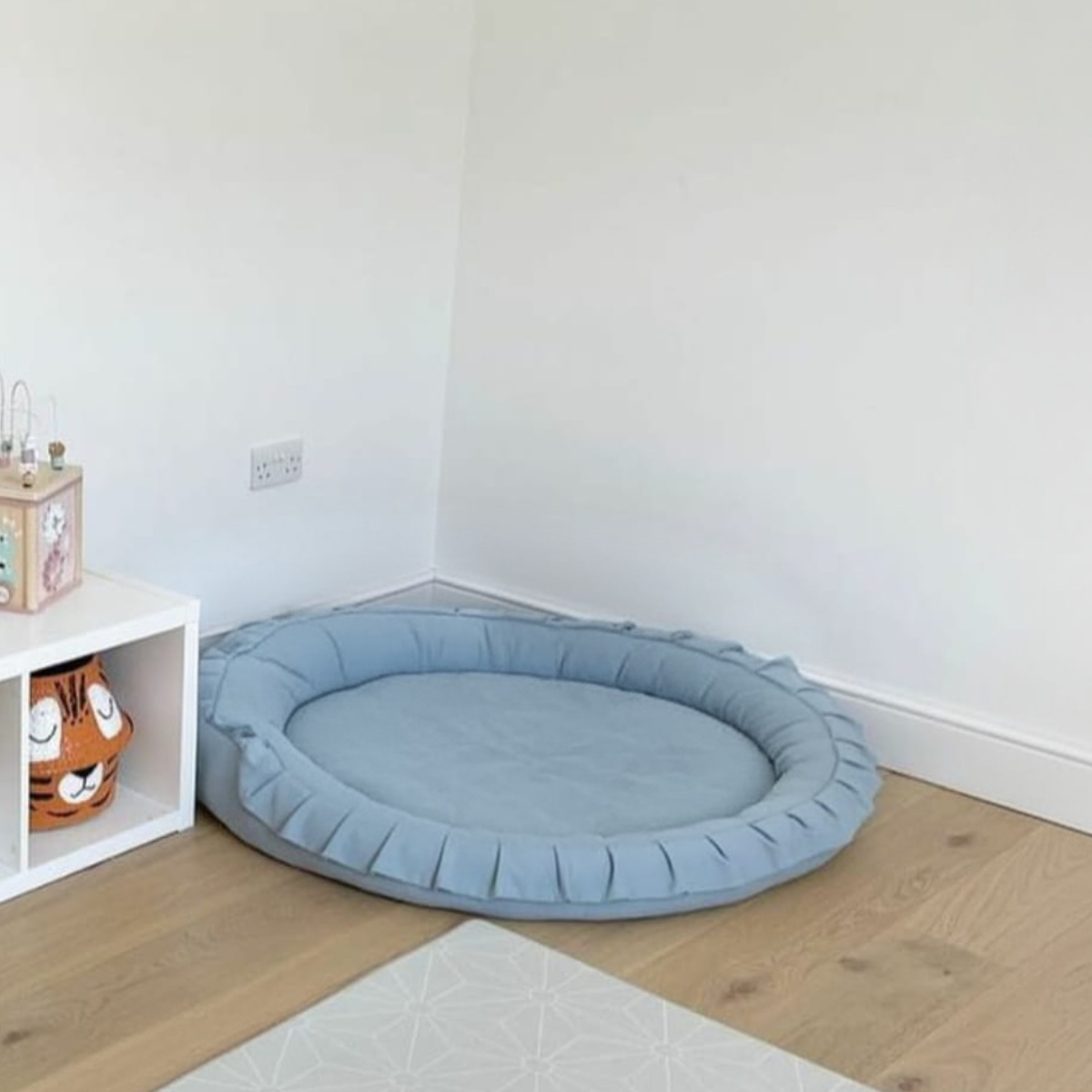 Monio for Kids Blue Cotton Padded Nest Playmat, real supplier photo sourced from monio.com.pl
