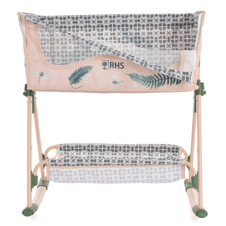 Roma RHS Bedside Crib - Fern - detail photo