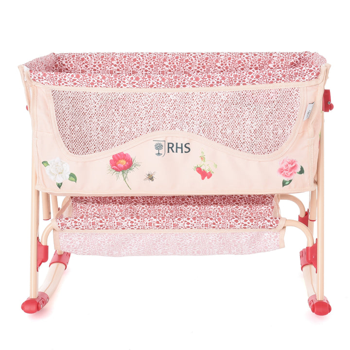 Roma RHS Bedside Crib - Flora - detail photo