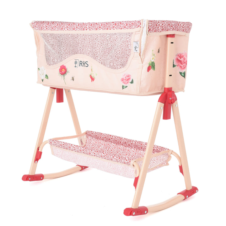 Roma RHS Bedside Crib - Flora - detail photo