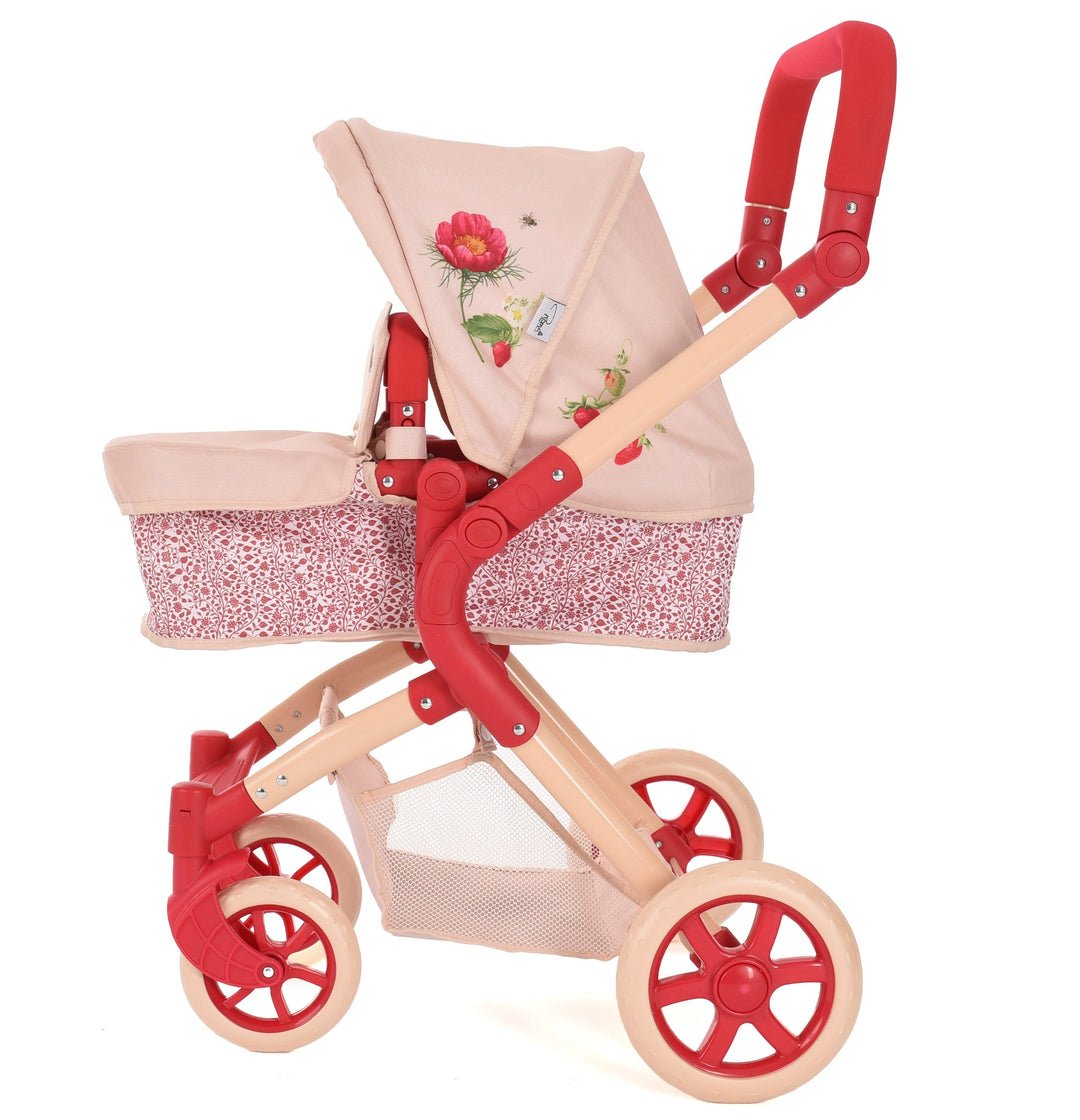 Roma RHS Single Dolls Pram - Flora - detail photo