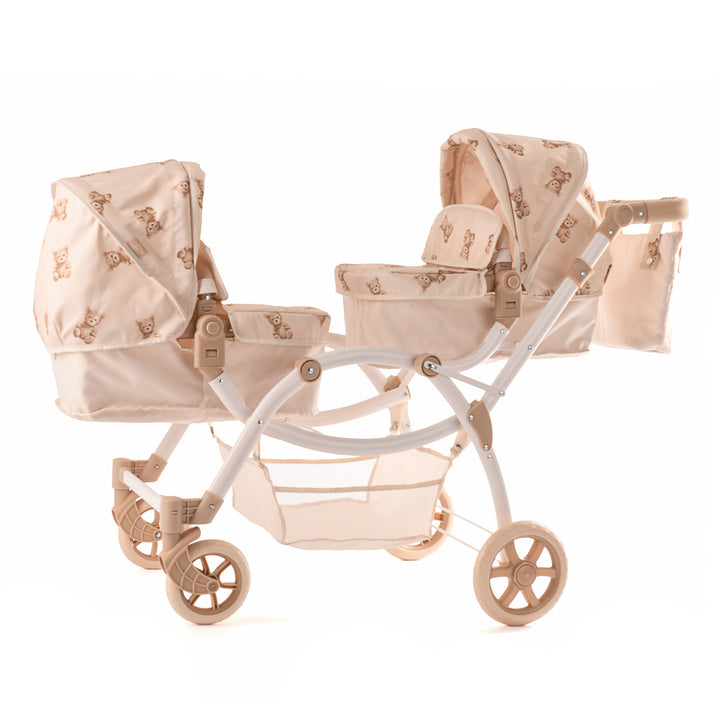 Roma Teddy Twin Dolls Pram - detail view 5