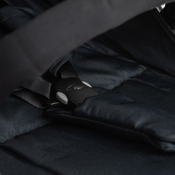 Roma Capsule³ recline strap detail on rear of stroller