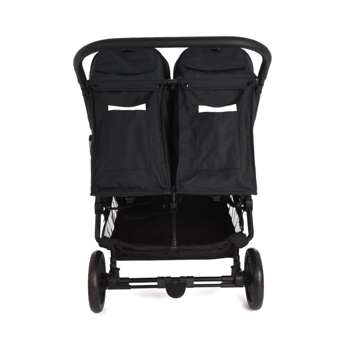 Roma Gemini 2 double pushchair in Jet Black, seat liner detail